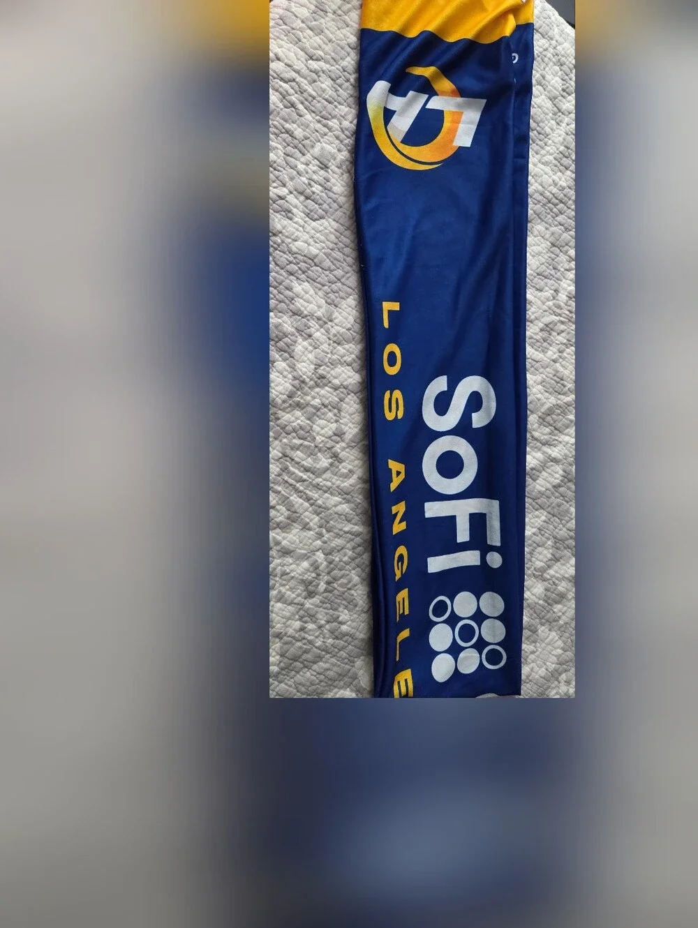SoFi US Open 2021 Blue & Yellow Scarf LA RAMS